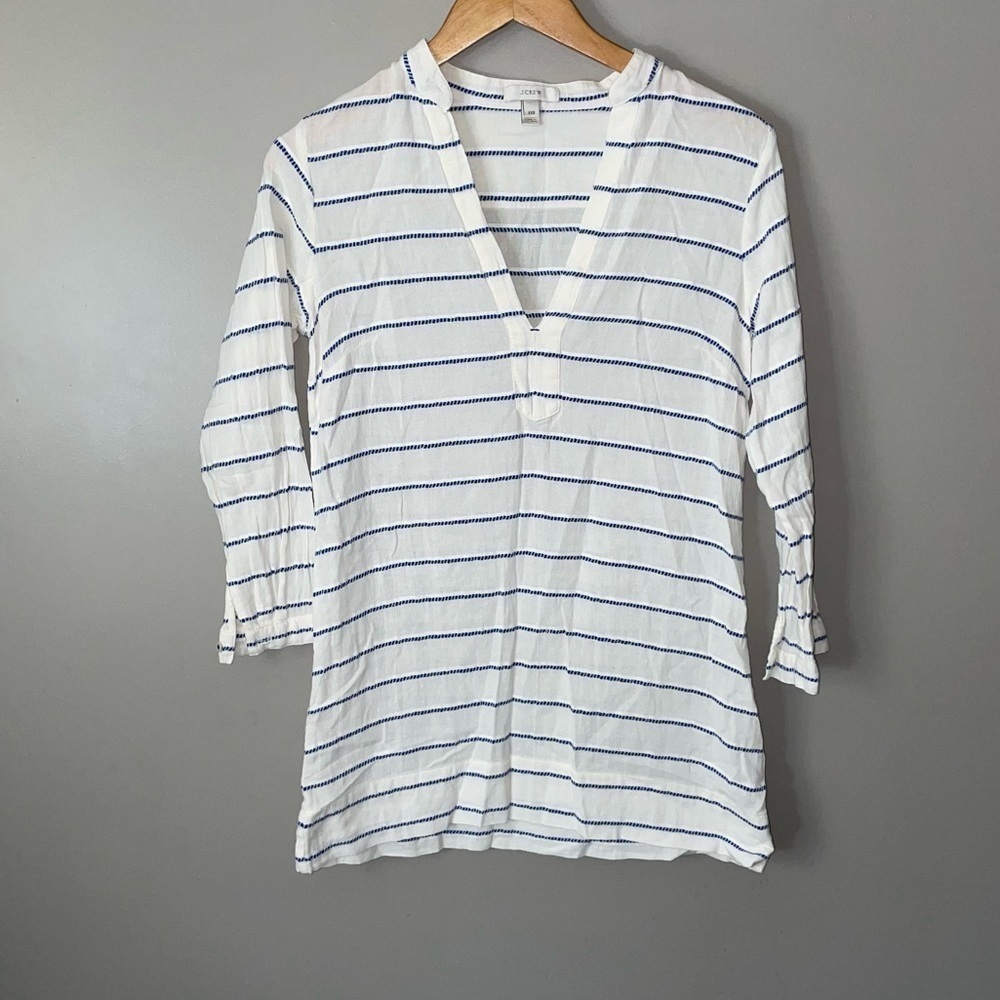 J.crew striped tunic